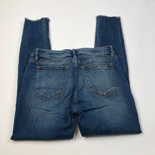 Vigoss Jagger Skinny Classic Fit W28 L27 Tag (Actual 28W 26L) Denim Raw Jeans