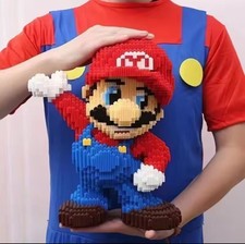 Énorme Bloc Construction Super Mario Bros Personnage Jeux Pour Enfants.