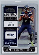 2023 Panini Contenders Geno Smith Conference Ticket #/99 #90 Seattle Seahawks