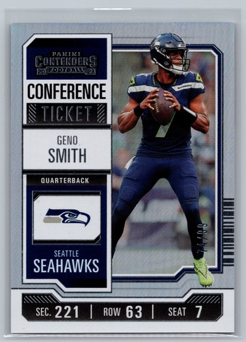 Geno Smith #90 2023 Panini Contenders card