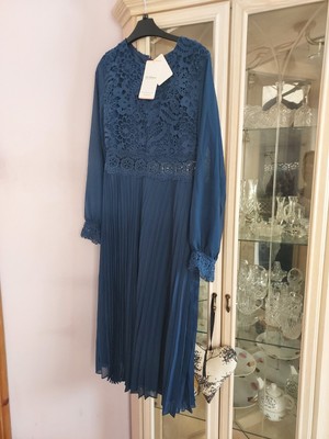 JJ House Festkleid, Party, Hochzeit, Abitur, Gr. XL passt UK 12, Neu.