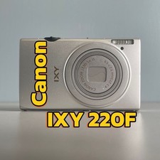 Canon PowerShot ELPH 110 HS IXY 220F Camera Silver Tested w/ Accessories 20