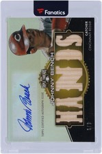 Davy Crockett Among Surprise Relics in 2012 Topps Triple Threads Baseball 19