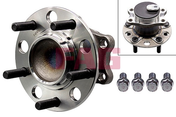 Radlagersatz Schaeffler FAG 713 6198 70 FüR Mitsubishi Peugeot CitroËN C4 Lancer-image