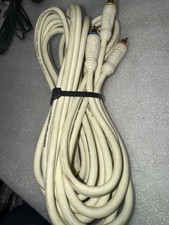 Monster S-Video to RCA Composite AV Cable Gold Plated OEM