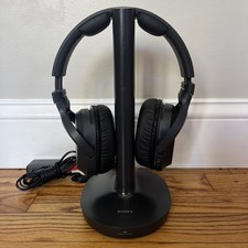Sony Wireless Headphones TMR-RF995R Wireless Transmitter w/ MDR-RF995R Headphone