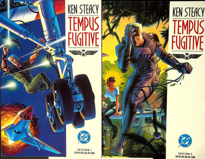 Tempus Fugitive (DC 1990)  Books 1 & 2 of 4  I combine shipping!