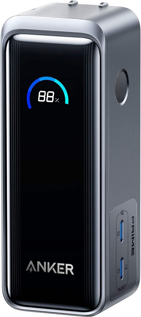 スマホアクセサリー Anker prime power bank Amazon.com: Anker Prime Power Bank, 27,650mAh 3-Port 250W