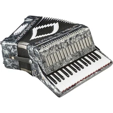 SofiaMari SM-3232 32 Piano 32 Bass Accordion Gray Pearl 197881358143 RF