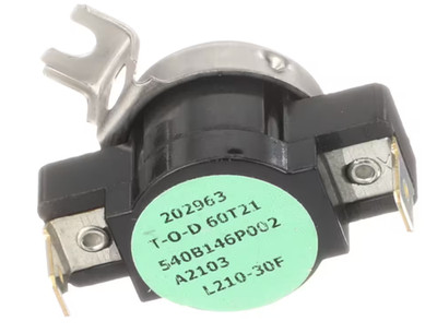 GE Appliance 202963, T-O-D 60T21, 540B146P002, Hi Limit Thermostat