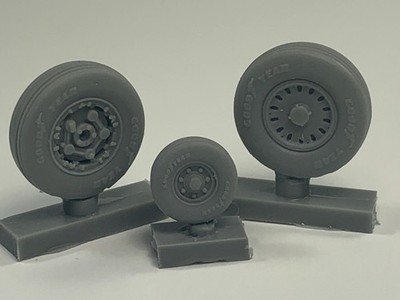 Phase Hangar 1/48 48100 F-15A/D Eagle Mid Life/Late Wheels