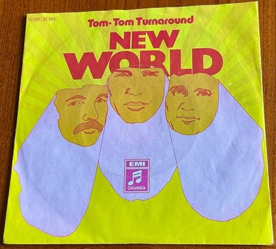 7''   @ New World - Tom Tom Turnaround / Lay Me Down / Single von 1971 @ Mint -