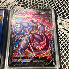 Pokemon Mewtwo V-UNION SWSH159 Spada e Scudo Promo Full Art Holo carta jumbo