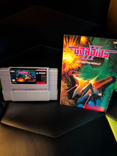 Gradius III (SNES) Cartridge & Manual, TESTED AND WORKING!