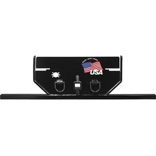Receiver Tube Hitch Plate 2 For Ford F-350 F-550 Cab And Chassis Black