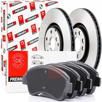 Kit Scheiben Und BremsbeläGe Vorne Ferodo Fiat 500X Alfa Romeo Jeep Kompass