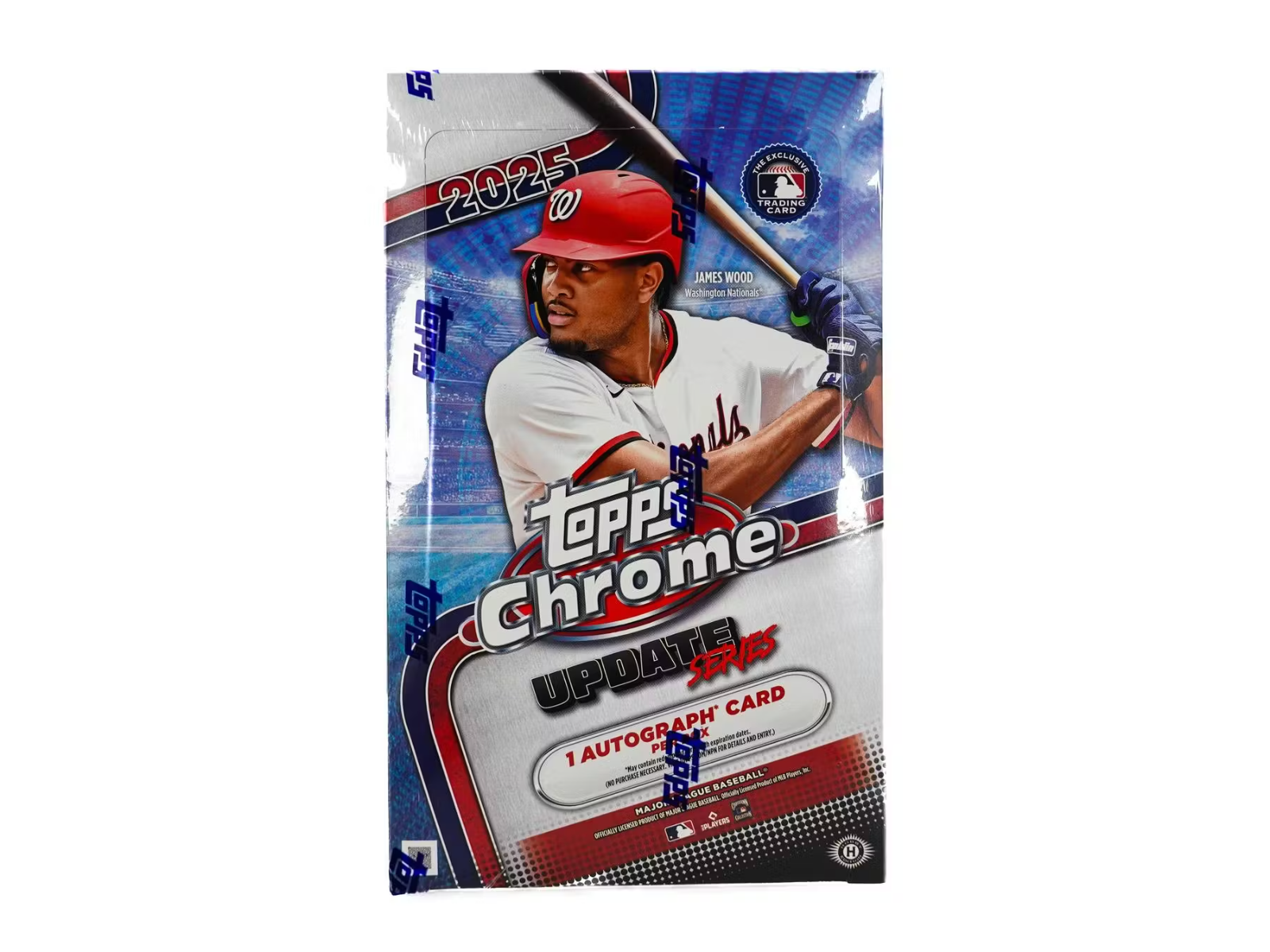 2025 Topps Chrome Update Baseball Factory Sealed Hobby Box (1 Auto)