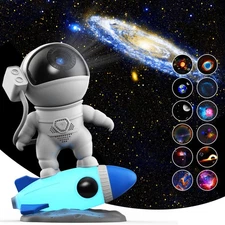 Planetarium Star Projector, Galaxy Light Projector with 13 Planet Discs,Starr...