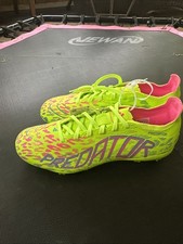 NEW Adidas Men Predator 24 League FG MG Soccer Cleats Neon Green JH6471 size 7-9