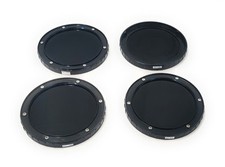 Lot of 4 Schott RG-1000/RG-830 Black Colored Glass Longpass IR Filter 120mm DIA