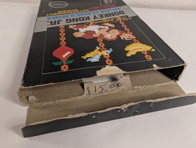 Donkey Kong Jr - Nintendo NES, 5 Screw, Complete In Box CIB, Authentic OEM