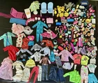 Vintage Barbie Clothes & Accessories Lot 275 Pieces Ken Home Food Umbrella