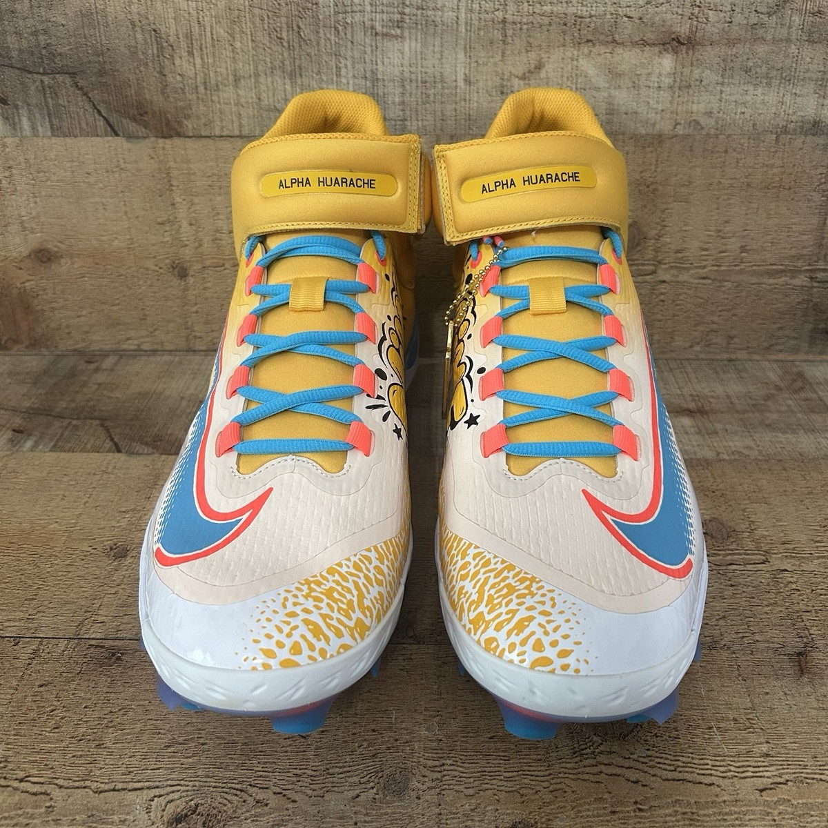 Nike Alpha Huarache PE Baseball Cleats Sample NY Mets Men