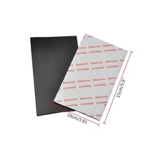 2 pcs Anti-Slip Pads Silicone Rubber Plastic Pads 3M Self-Stick Adhesive Non Sli