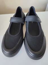 Free People Mary Jane Sporty Shoe Size 40 Black Preppy Modern Streetcore NWOB