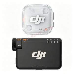 DJI Mic Mini 2S (1 TX + 1 RX) 32‐Bit Float, 28h Internal Rec, OsmoAudio Direct