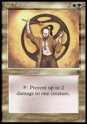 MTG English Kei Takahashi Light Play Normal Legends - Bild 1 von 1