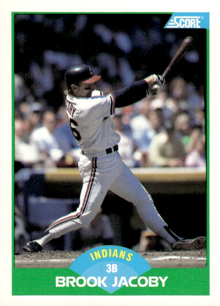 1989 Score #19 Brook Jacoby
