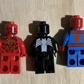 LEGO Minifigure Super Heroes Carnage & Venom & Spider Man Marvel Lego Minifigure