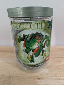 LEGO Bionicle #8564 Lehvak W/ Canister , Instructions & Figure - 1 Missing Piece