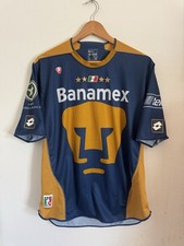 Vintage 2004 2005 PUMA UNAM Away/Alternate Soccer Jersey Lotto Size M Rare
