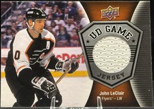John LeClair 2016-17 Upper Deck Series 1 Game Jersey #GJ-JL SSP Group A -White