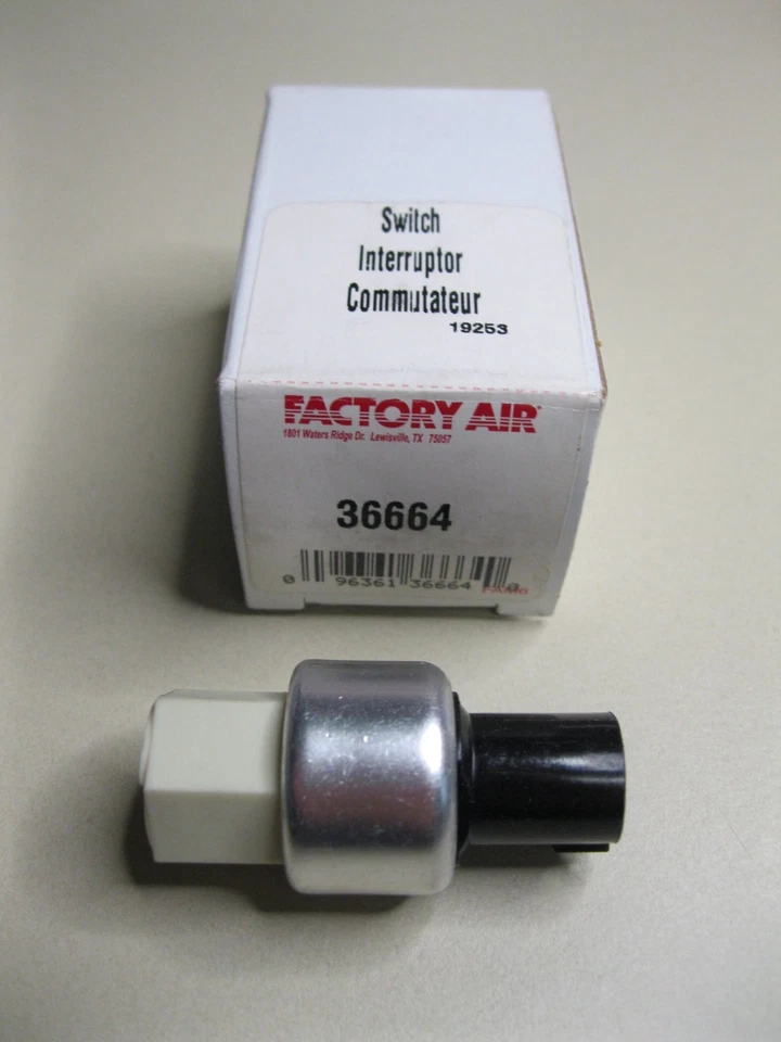 Interruptor de presión de ciclismo montado en el sistema Air 36664 de fábrica para modelos GM 1989-1993 Foto 3 de 4