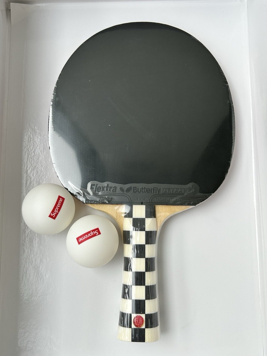 SUPREME®/BUTTERFLY TABLE TENNIS RACKET SET Rare Authentic
