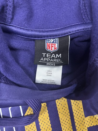 BALTIMORE RAVENS Mens NFL Team Apparel - Combine Training Hoodie SIZE L NWT - Picture 6 of 8
