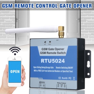 Rtu5024 GSM Opener Relais Schalter Drahtlose Fernbedienung Zugangssystem