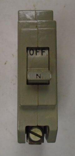Leistungsschalter Mfg: wESTINGHOUSE 50 AMP 125 Volt AC/AC Typ NLB-1 - Bild 2 von 3