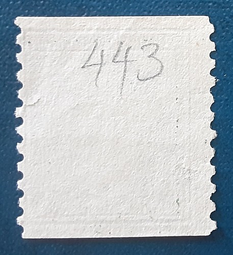US 1914 1c Used Washington Scott 443 OHIO Postmark F/VF 7704 - Picture 2 of 2