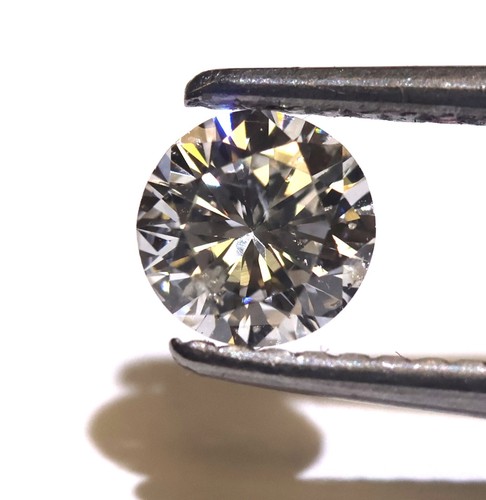 GIA loose certified .42ct I2 I round Natural brilliant diamond estate vintage - Picture 2 of 7