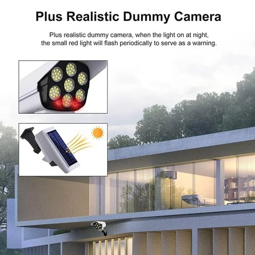 Lamparas Luces LED Solares De Pared Para Exterior Jardin Impermeable Sensor Movi - Picture 7 of 12