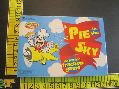 Pie in the Sky Beginning Fraction Game by Learning Resources