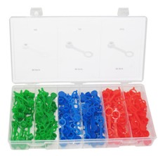 150 x Schmiernippel Fettnippel Schutzkappen / Abdeckkappen Sortiment M6 M8 M10