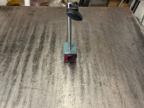 Mitutoyo 7011BN Magnetic Indicator Base Stand Post Holder with Snug Sleeve