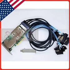 LSI 9305-16i SATA SAS 12Gbs Controller card PCIe 3.0 x8 IT-Mode w/SAS SATA cable