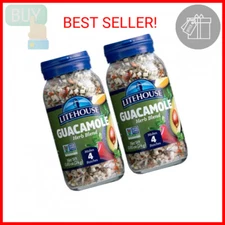 Litehouse Freeze Dried Guacamole Herb Blend Guacamole Seasoning Gluten Free 2 Pk