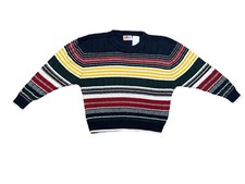 Vintage McKids McDonalds Colors Sweater Boy's Size 7 Knit Sweater
